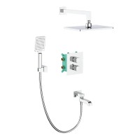 Душевая система с термостатом встраиваемая Koer KB-67011-01 KR4726